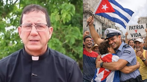 Sacerdote cubano alerta sobre represión y clama por cambio ante el descontento popular