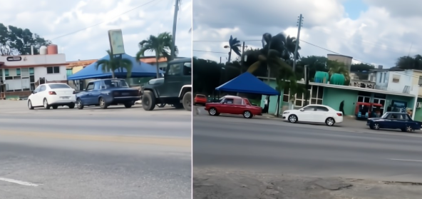 ¡Guanabo de cabeza! ¿La cola de la gasolina ya le dio la vuelta al barrio?