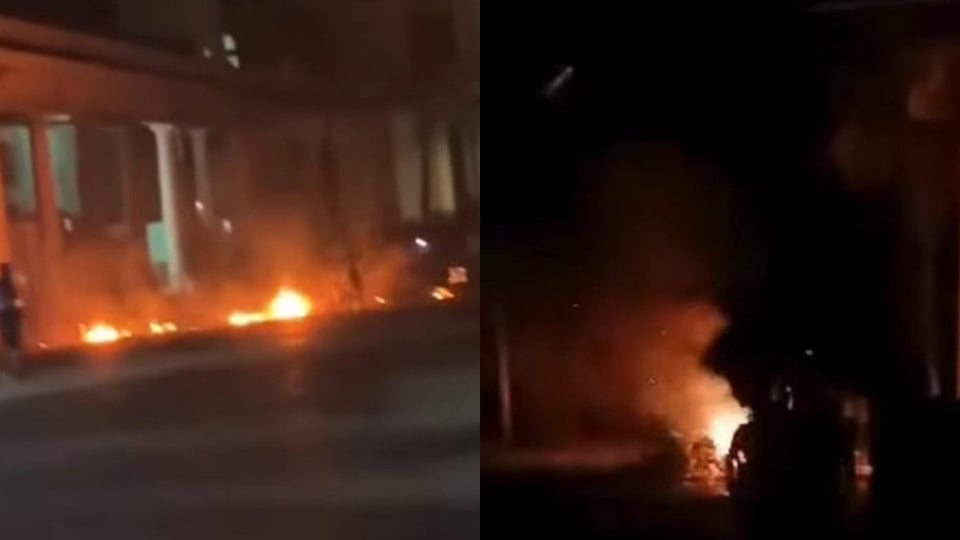 ¡Plo-plo! Vecinos de La Víbora y El Cerro se fajaron con fuego y cacerola contra los apagones