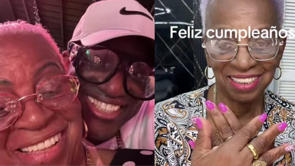 Boncó Quiñongo Celebra a su Mamá, Regla González, con Emotivo Mensaje