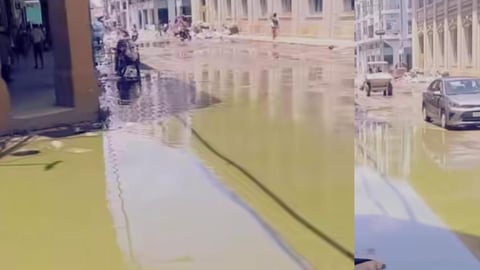 Mercado de Cuatro Caminos en La Habana ahogado en basura y aguas sucias