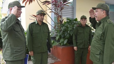 Cuba's Military Backs Díaz-Canel Amidst Economic Crisis and US Pressure