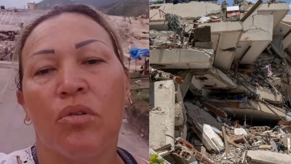 ¿Desaparecidos tras el temblor? Madre busca desesperada a sus dos hijos en Venezuela