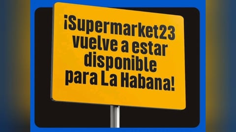 ¡Aguanta un chin! Supermarket23 se fue y volvió en La Habana como chivo que se esconde