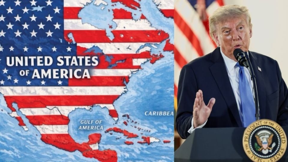 ¿Y ahora qué? Trump se inventa un mapa y pone a Cuba ¡dentro de Estados Unidos!