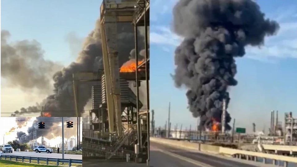 ¡Bochinche en Texas! Explota Refinería Valero y Ordenan Confinamiento ¡En Candela!