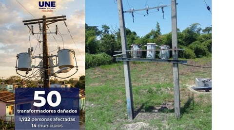 Crisis Eléctrica en Holguín: 50 Transformadores Fuera de Servicio