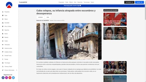 ¡El país se cae a pedazos y mira lo que pasa con los niños cubanos! ¡No podrás creerlo!