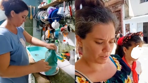 Cubana muestra cómo es vivir con solo tres horas de luz al día
