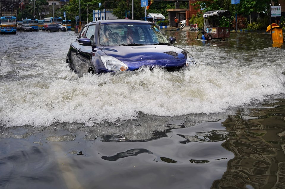 Accidentes por lluvia o inundación en Miami