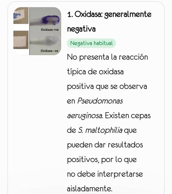 Pruebas bioquímicas de no fermentadores