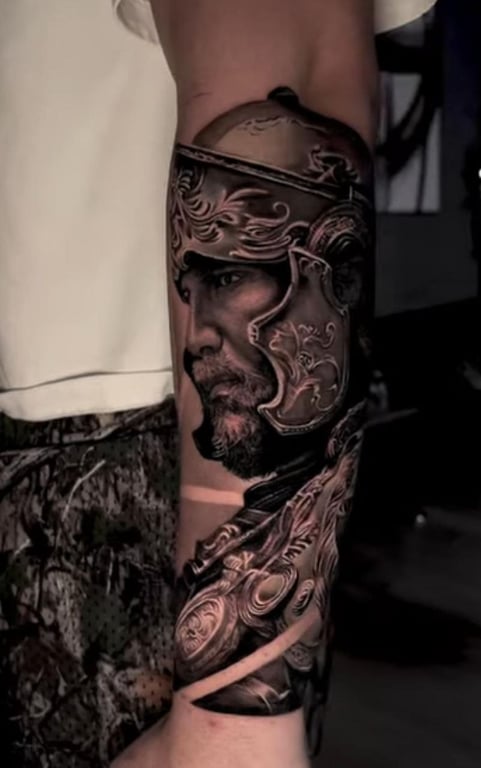 Tatuaje realizado por Khriss Coronado — trabajo 01