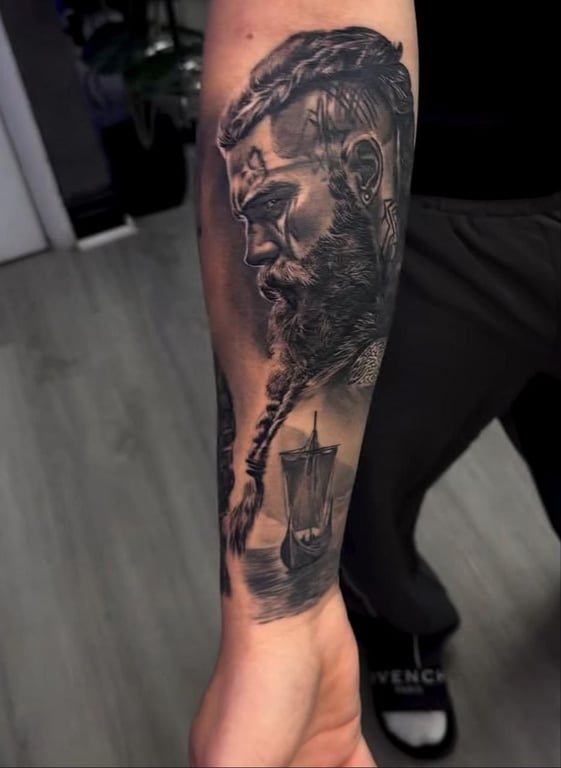 Tatuaje realizado por Khriss Coronado — trabajo 03