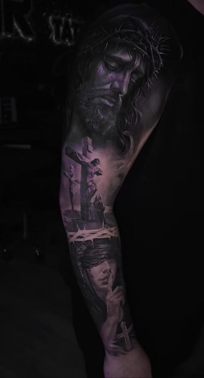 Tatuaje realizado por Khriss Coronado — trabajo 04