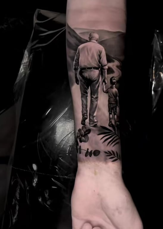 Tatuaje realizado por Khriss Coronado — trabajo 05