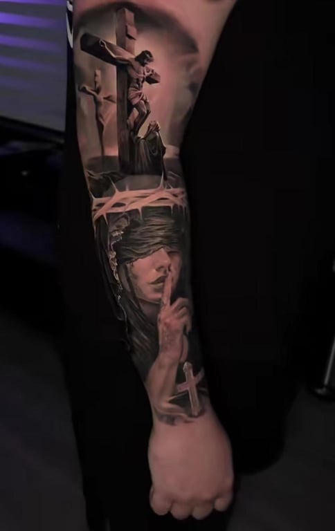 Tatuaje realizado por Khriss Coronado — trabajo 06