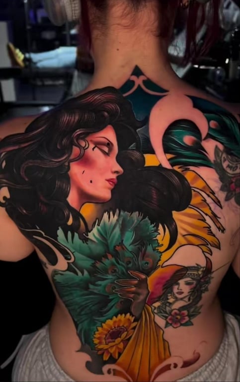 Tatuaje realizado por Khriss Coronado — trabajo 09