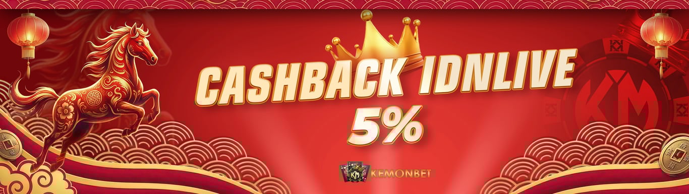 CASHBACK IDNLIVE