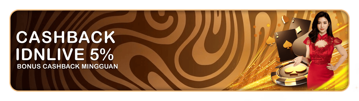 CASHBACK IDNLIVE