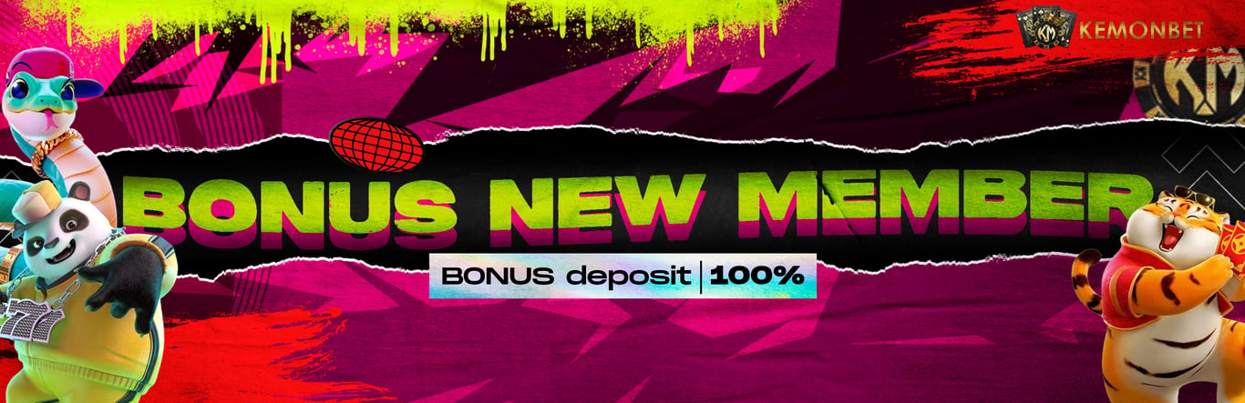 Bonus New Member 100%