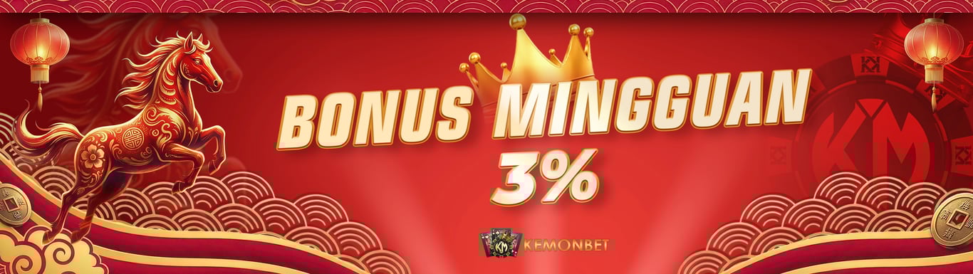 BONUS ABSENSI MINGGUAN 3%