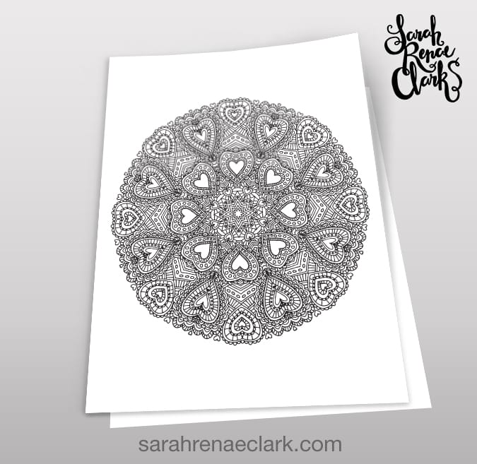 Kaleidomania-03 coloring page