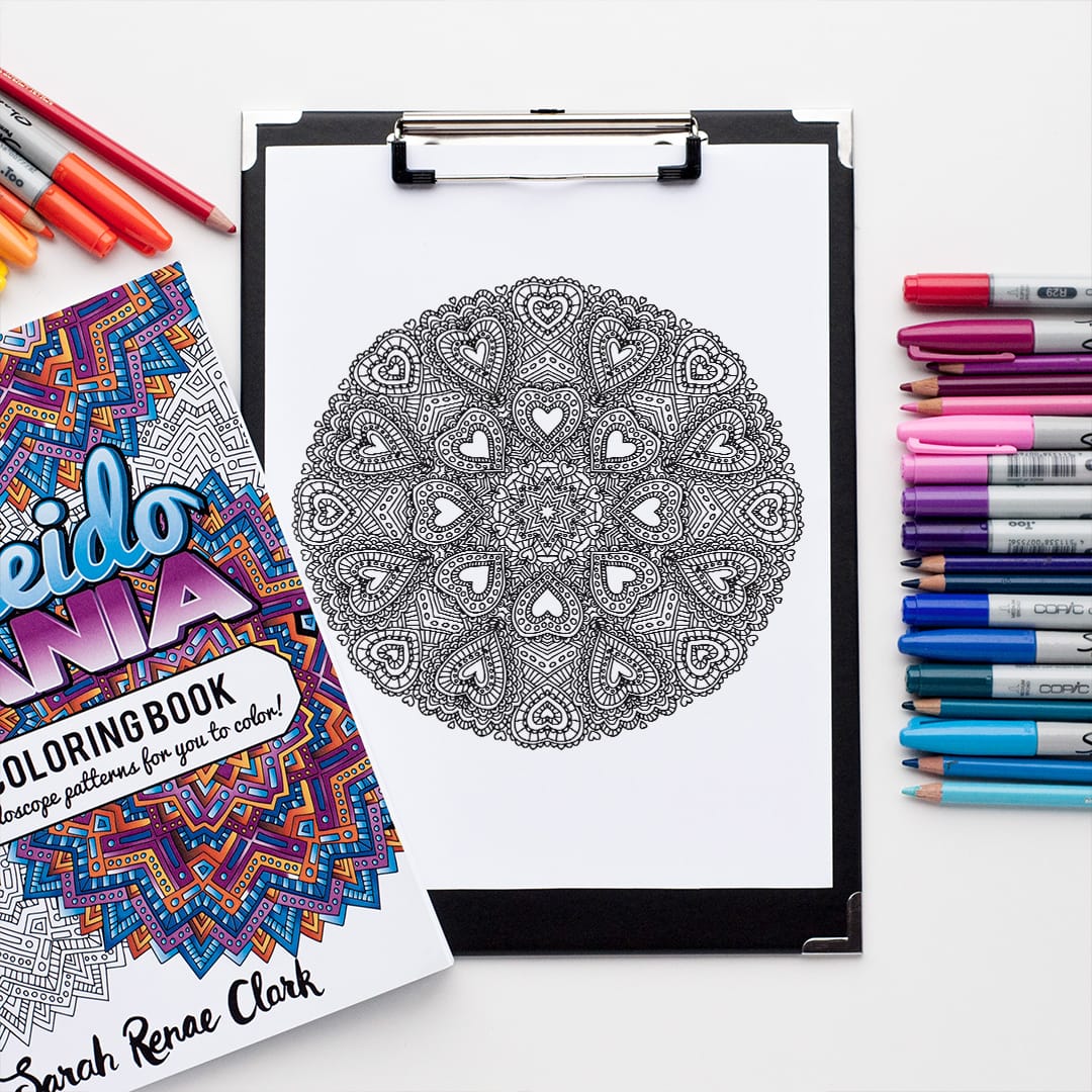 Kaleidomania 04 - Coloring Page