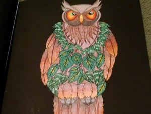 Leafy animals by James Alexander