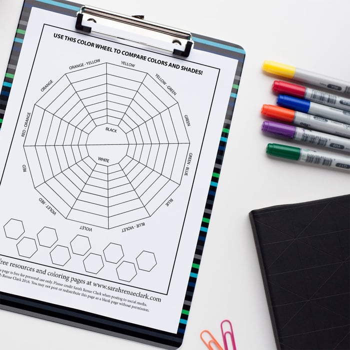 Color Comparison Wheel