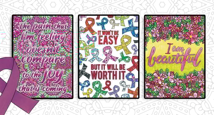 Coloring Through Cancer: Adult Coloring Book - Image 4