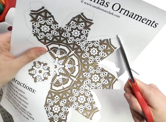 DIY Christmas Ornament Tutorial Step 03 DIY Christmas Ornament Tutorial Step 03