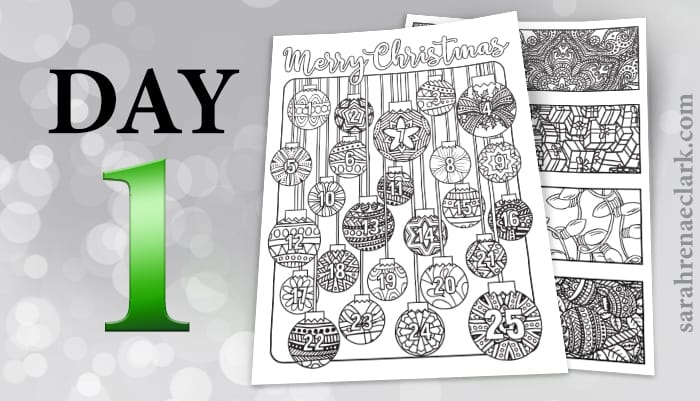 12 Days of Coloring Giveaways - Day 1