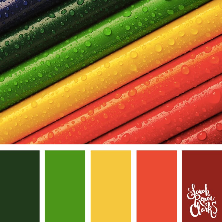 30 Color Palettes Inspired by the Pantone Spring 2017 Color Trends | See all 30 color schemes for inspiration at http://sarahrenaeclark.com 30 Color Palettes Inspired by the Pantone Spring 2017 Color Trends | See all 30 color schemes for inspiration at http://sarahrenaeclark.com