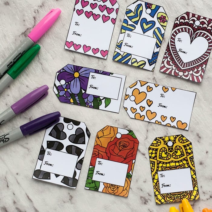 DIY Gift Tags (8 tags)