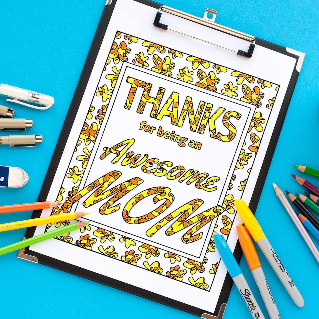Free adult coloring pages! Get 20+ free adult coloring pages and printables from www.sarahrenaeclark.com | Free coloring pages for adults | Free coloring pages for grown ups | Free grown-up colouring pages | Free seasonal coloring pages