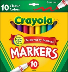 Learn how to create watercolor art with Crayola markers
