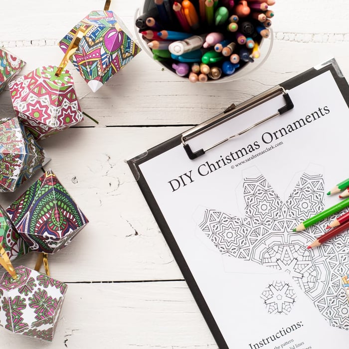 Printable Christmas Ornaments - Image 9
