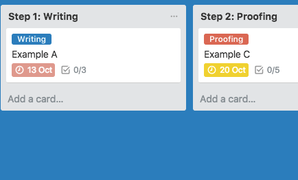 How to create a blog editorial calendar with Trello – lists How to create a blog editorial calendar with Trello - lists