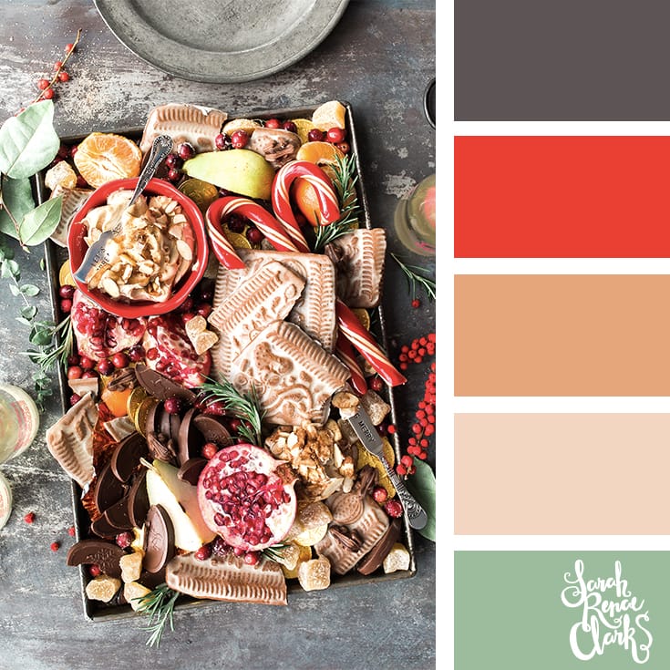 Gingerbread love // Christmas Color Schemes // Click for more Christmas color palettes, mood boards and color combinations at https://sarahrenaeclark.com #color #colorscheme #colorpalette Gingerbread love // Christmas Color Schemes // Click for more Christmas color palettes, mood boards and color combinations at https://sarahrenaeclark.com #color #colorscheme #colorpalette