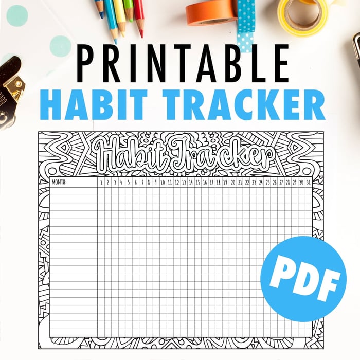Monthly Habit Tracker - Image 2