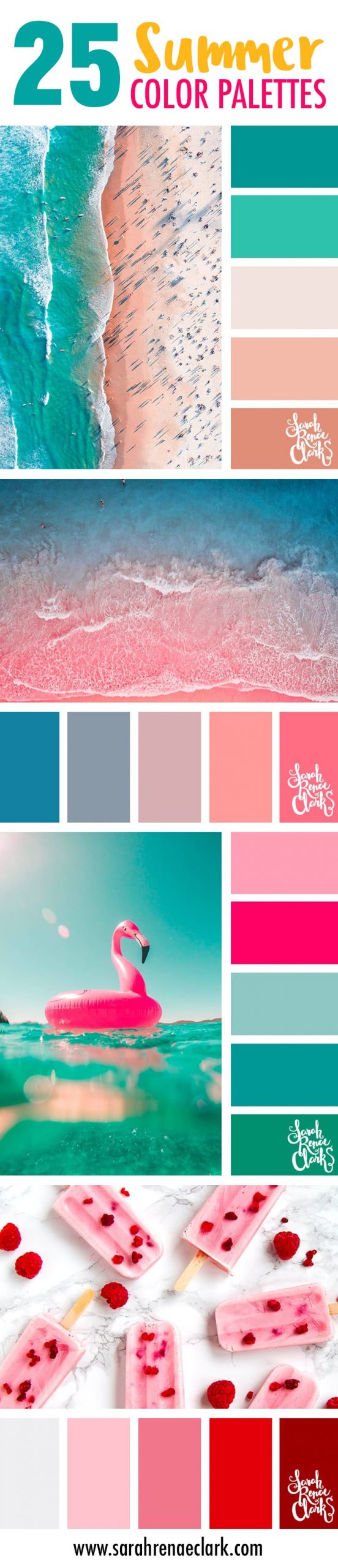 25 Summer Color Palettes