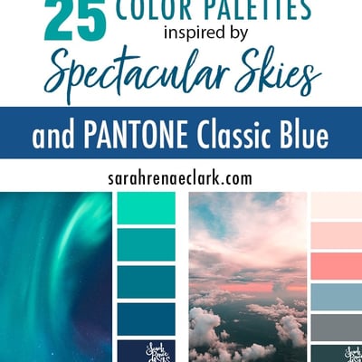 25 Color Palettes Inspired by Spectacular Skies