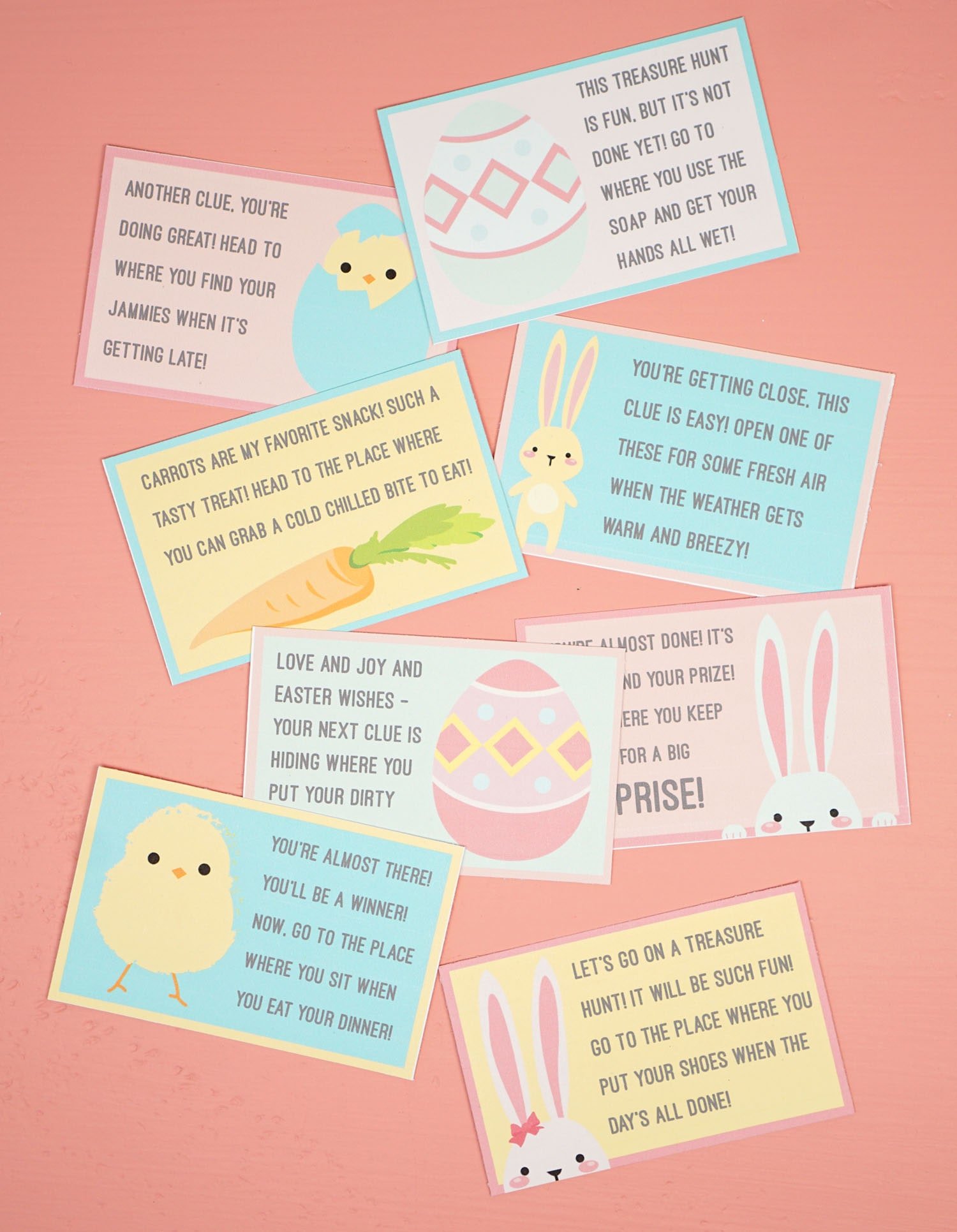 22. Printable Easter Scavenger Hunt