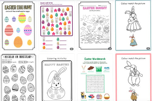 28. Free Custom easter printables.