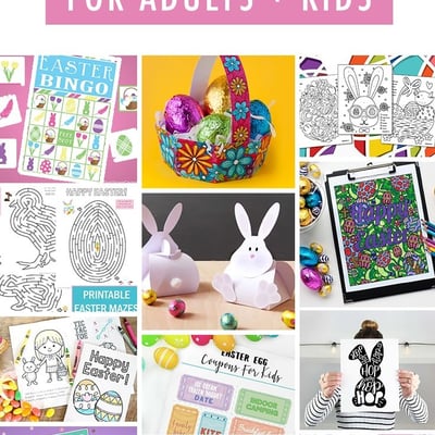 29 Free Easter Printables for Adults and Kids