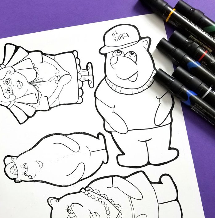 Free Printable Popsicle Puppets for Kids