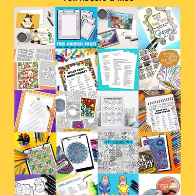 Free Printable Quarantine Boredom Buster Bundle