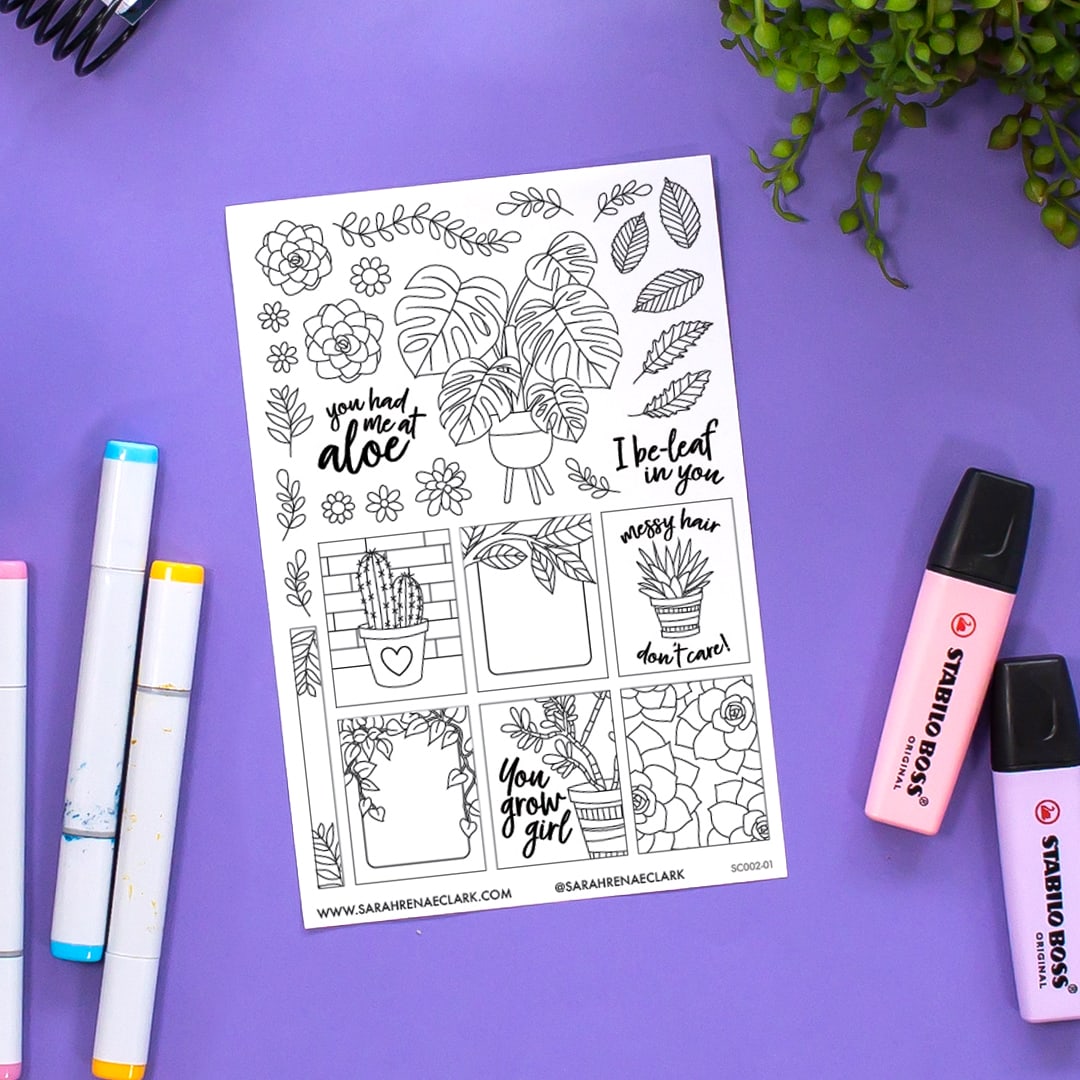 plant stickers 1080