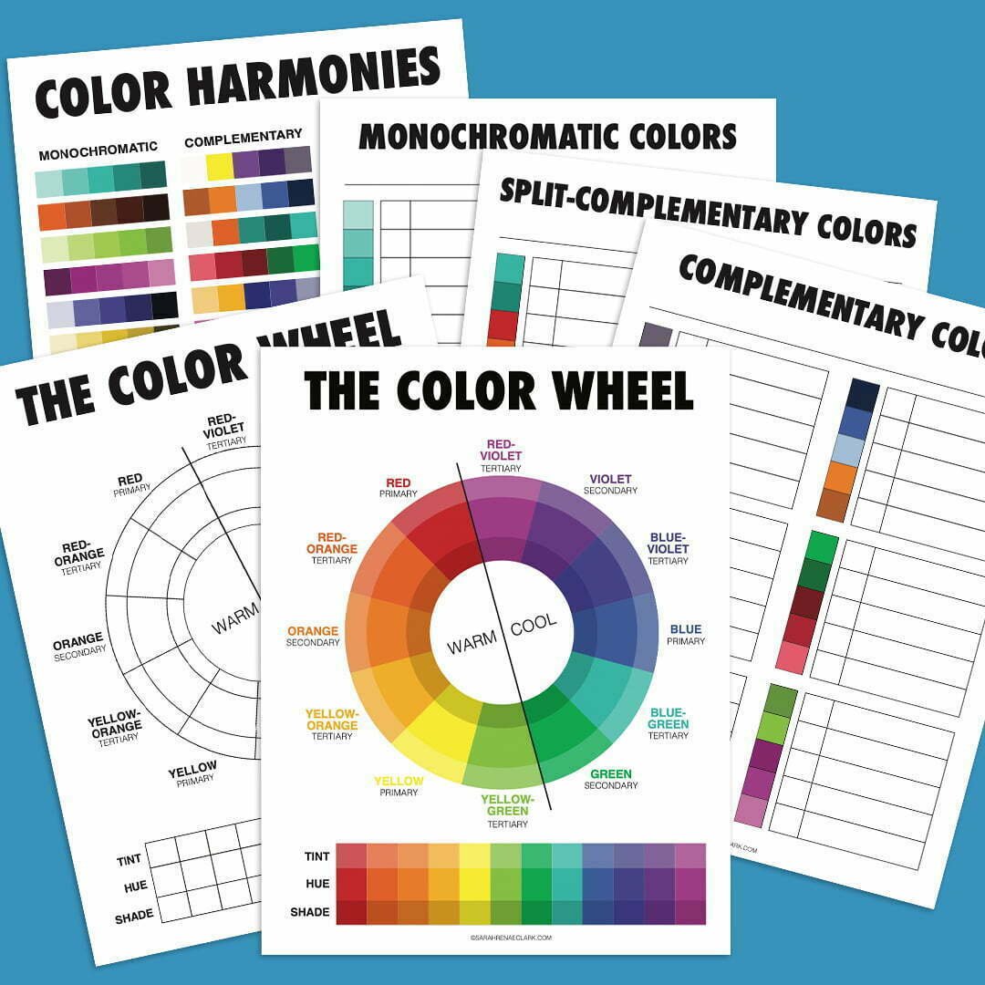 Color Theory Worksheets