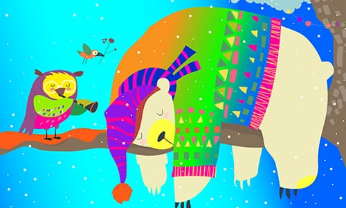 Chaotic image from too many colors